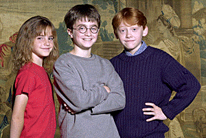 Hermione, Harry et Ron